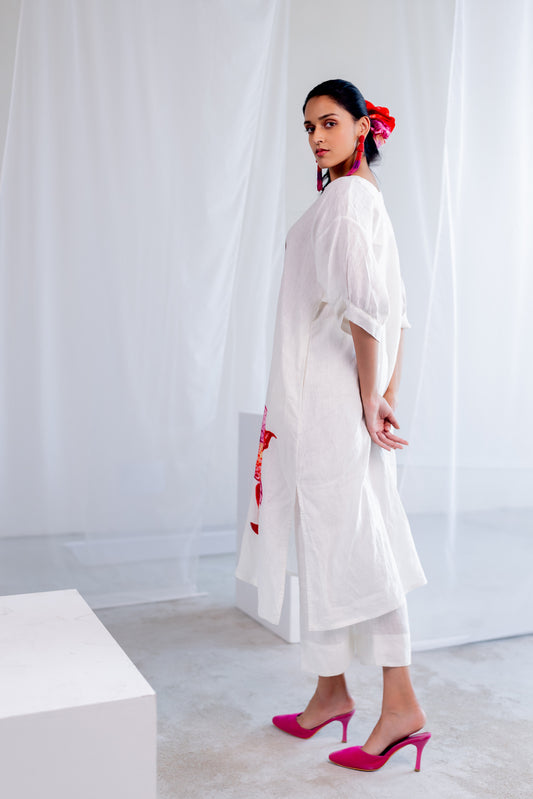 Orchids Frost Kurta Set