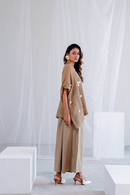 Almond Mesh Kaftan