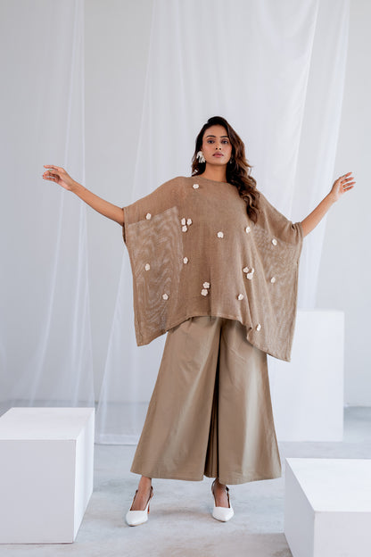 Almond Mesh Kaftan