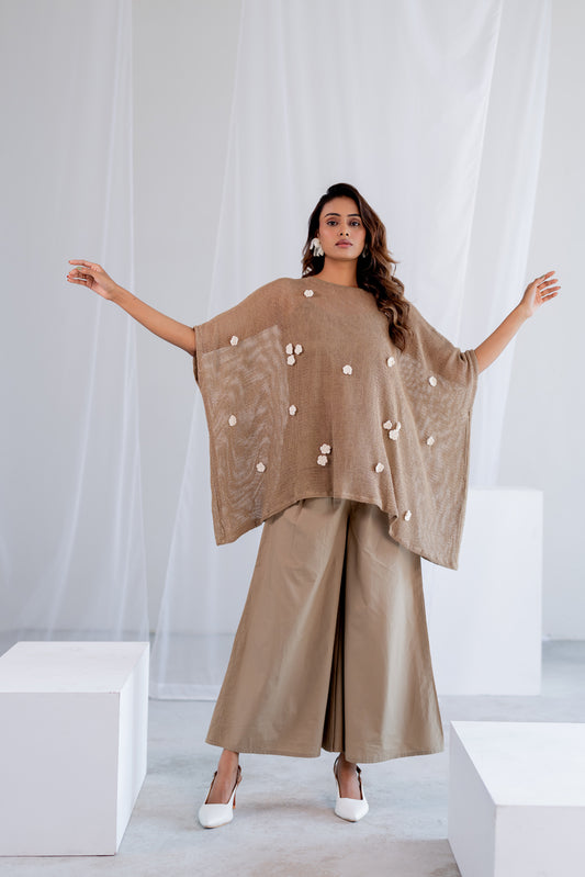 Almond Mesh Kaftan
