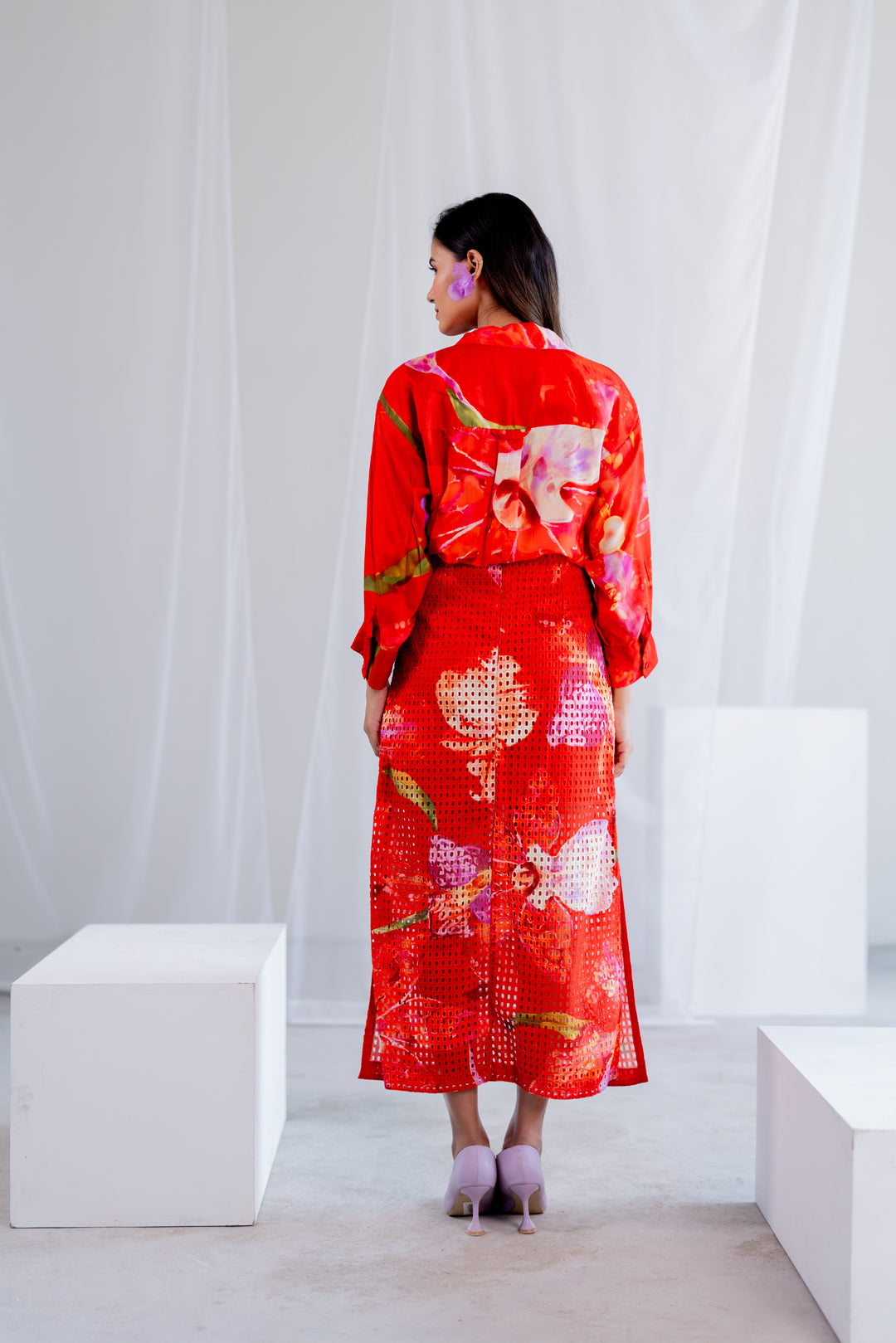 Scarlet Sundown Skirt