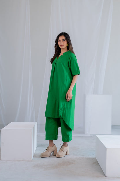 Deep Moss Kurta Set