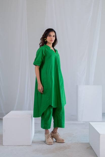 Deep Moss Kurta Set