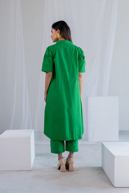 Deep Moss Kurta Set