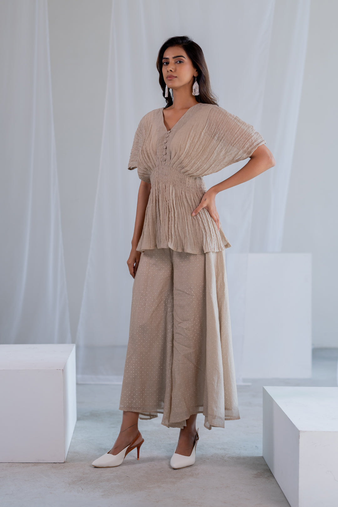 Sandy Ripples Top-Co-ord