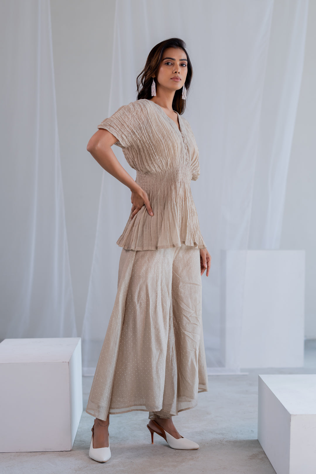 Sandy Ripples Top-Co-ord