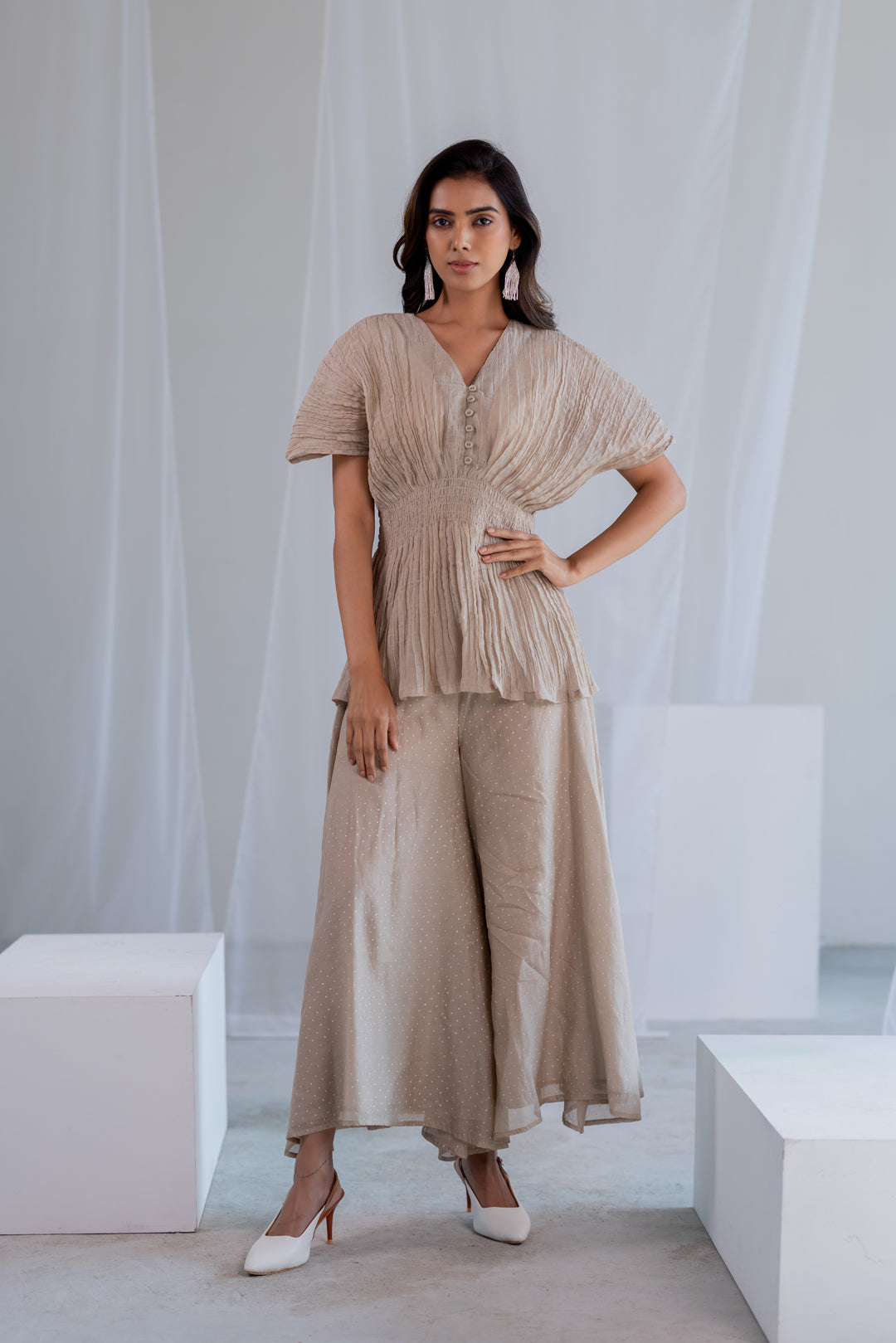 Sandy Ripples Top-Co-ord