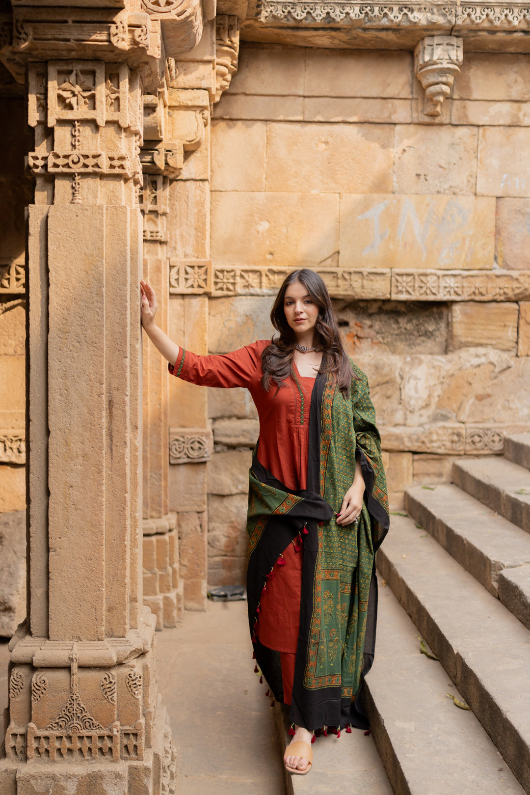 Sindhur Earth Kurta Set