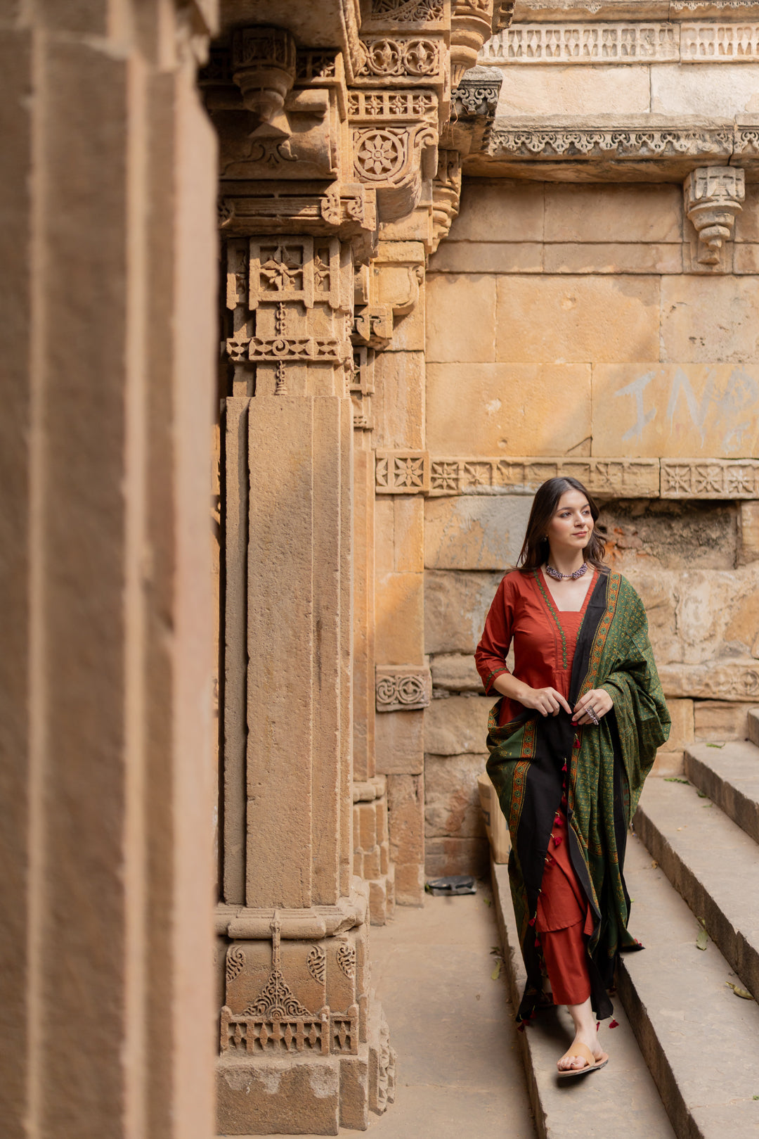 Sindhur Earth Kurta Set