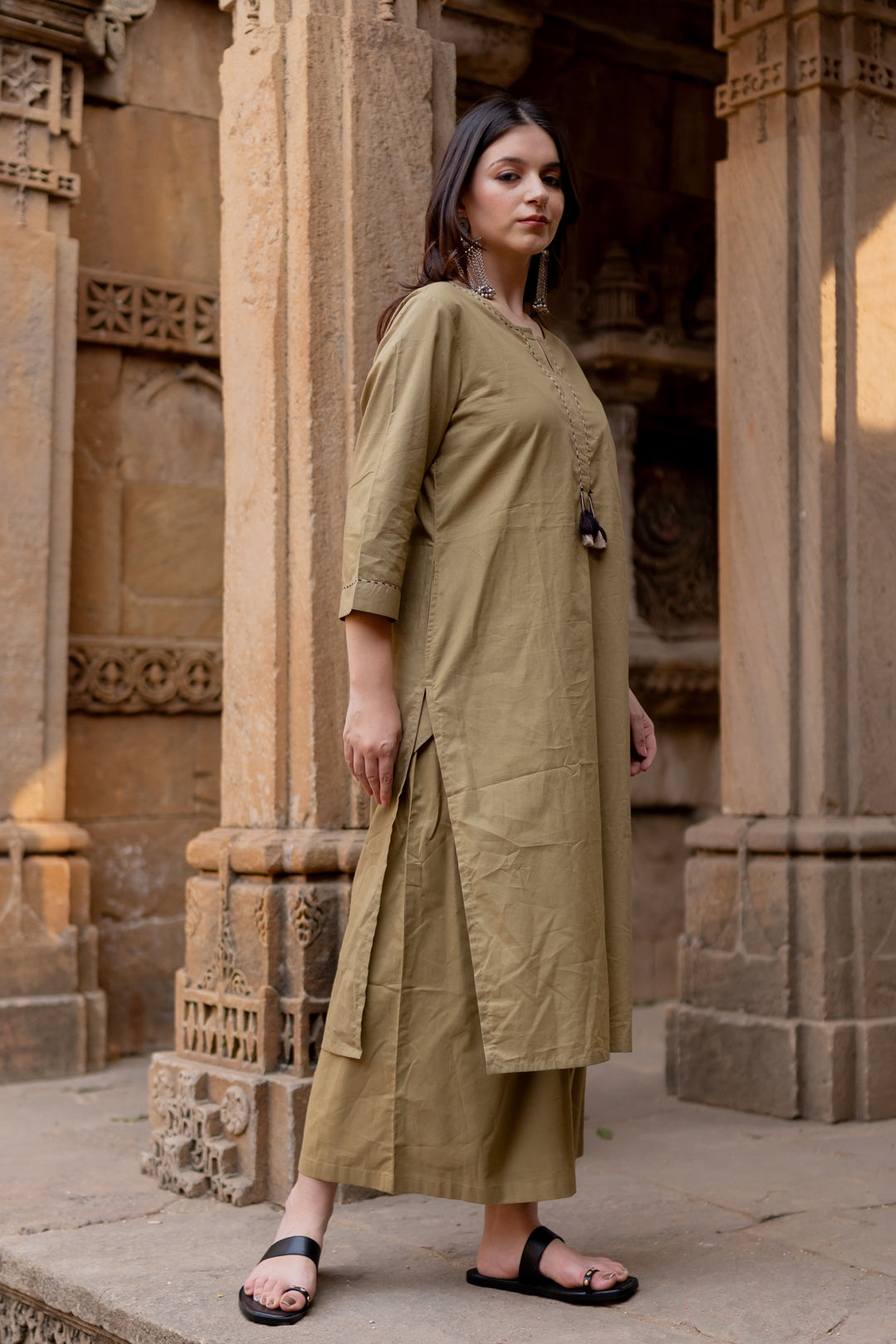 Banni Clay Kurta Set