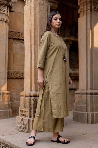 Banni Clay Kurta Set