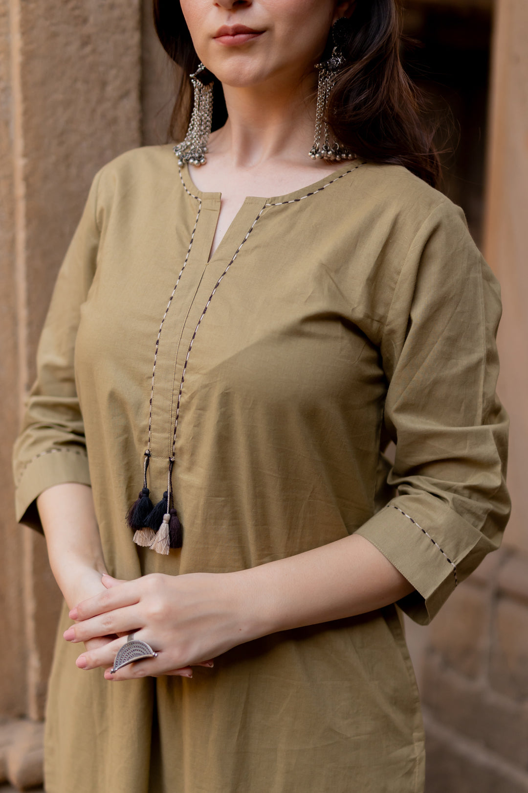 Banni Clay Kurta Set