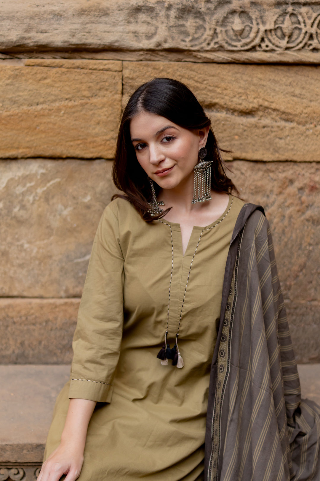 Banni Clay Kurta Set