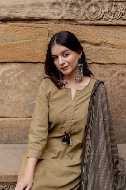 Banni Clay Kurta Set