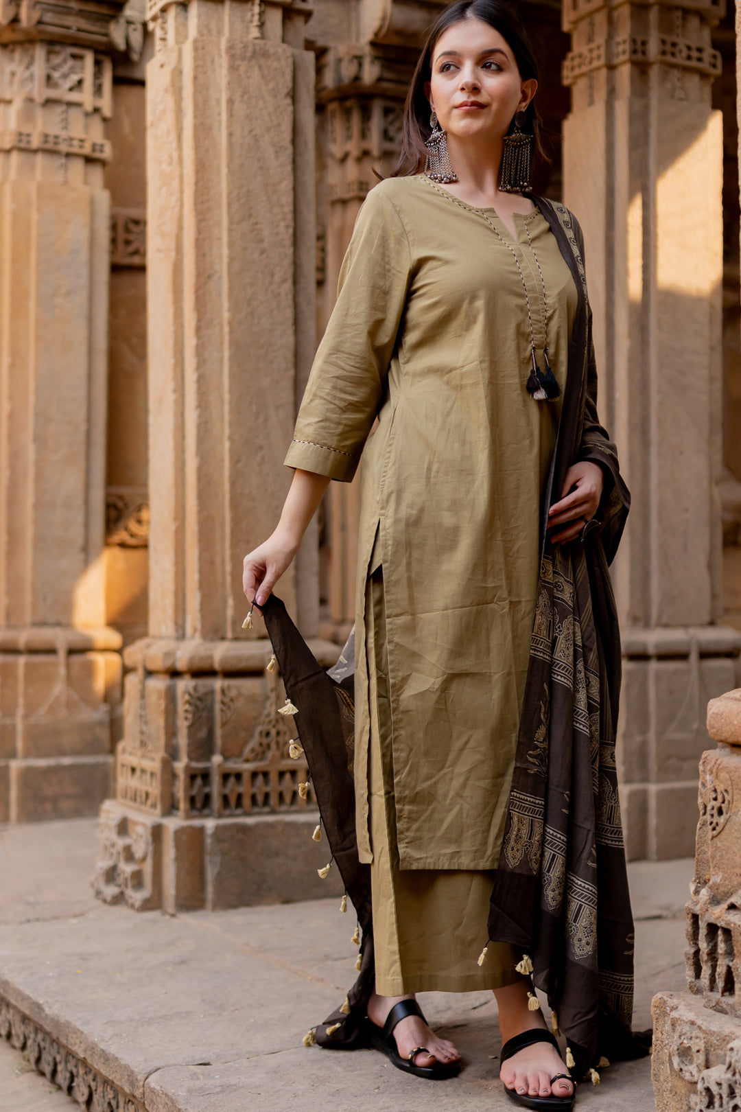 Banni Clay Kurta Set