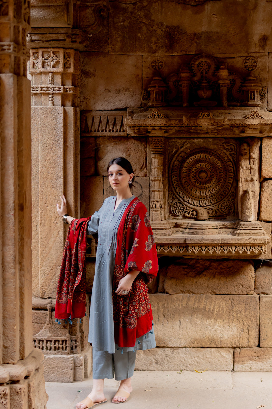 Grey Dune Kurta Set
