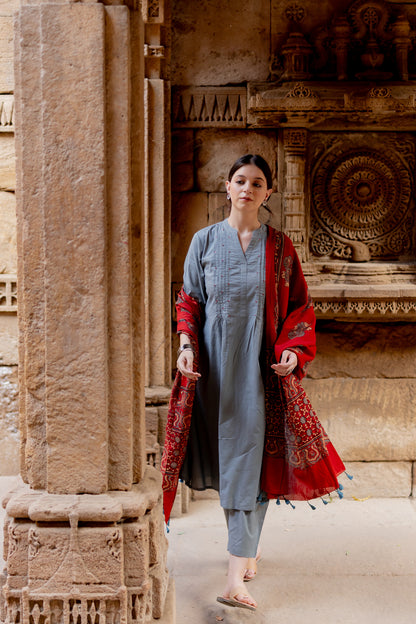 Grey Dune Kurta Set
