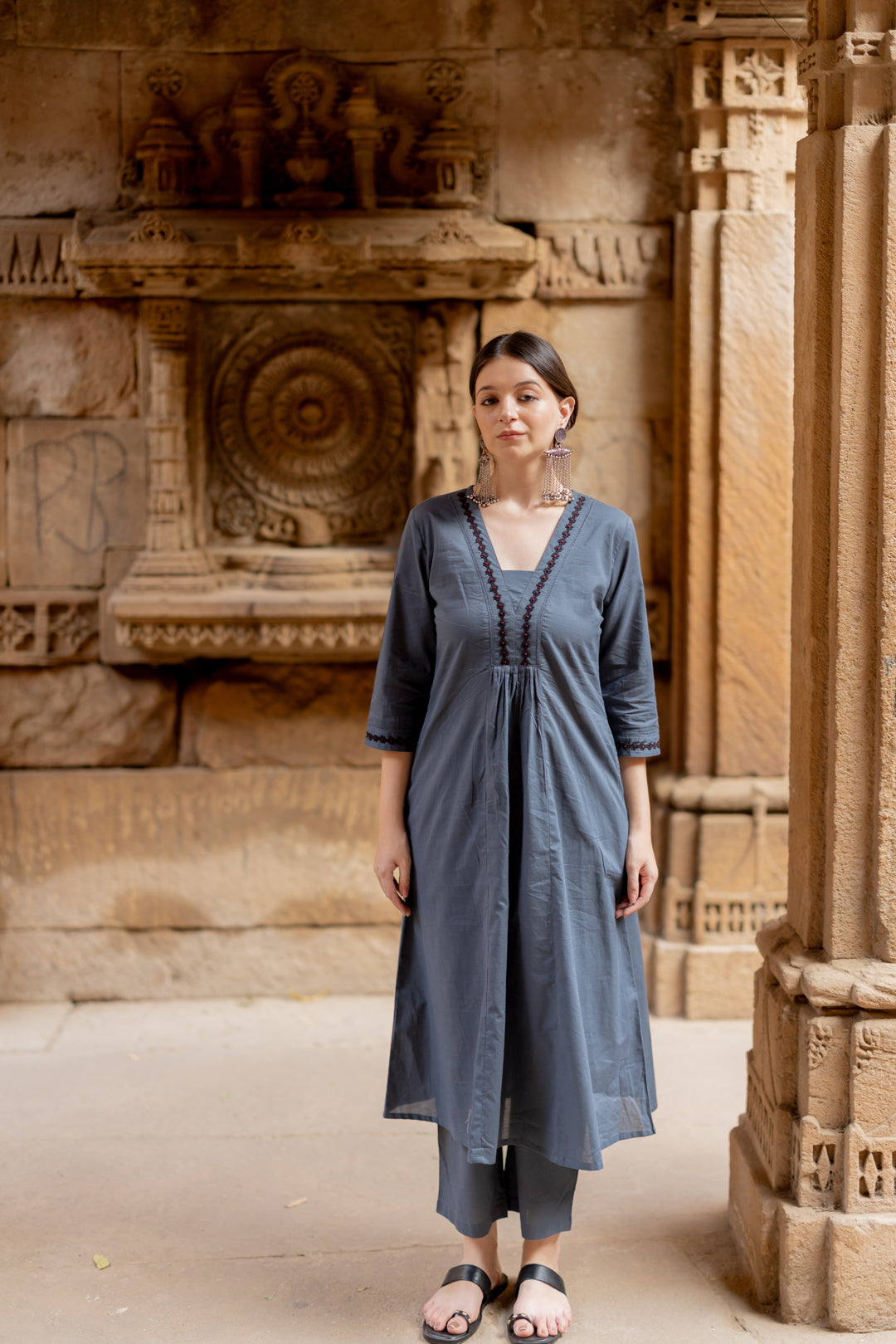 Indigo Sand Kurta Set