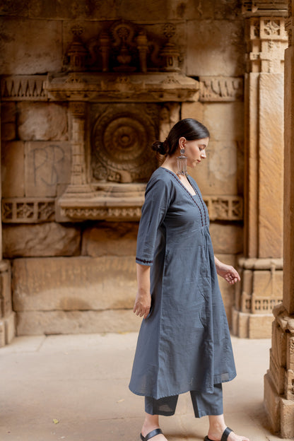 Indigo Sand Kurta Set