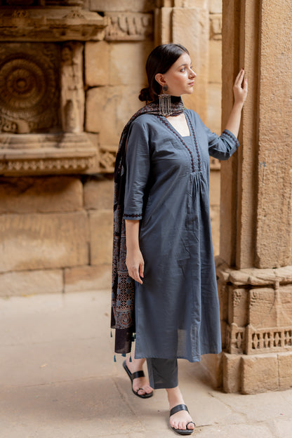 Indigo Sand Kurta Set