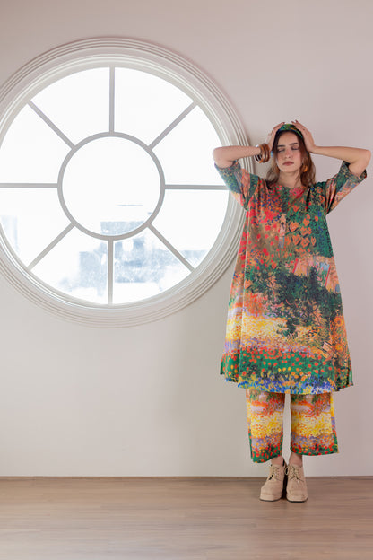 Valley Flowers Tunic Set