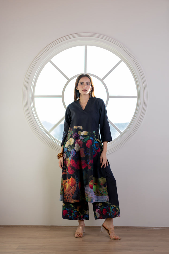 Basket of Blooms Kurta Set