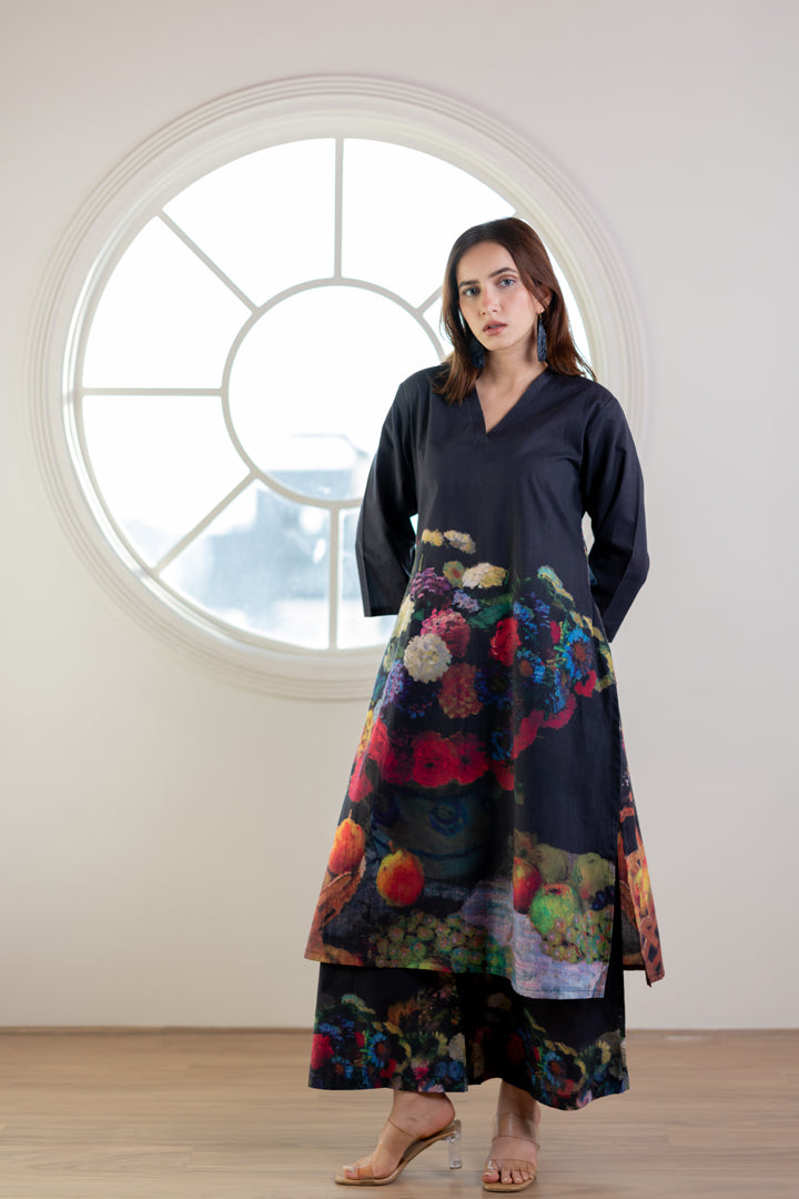 Basket of Blooms Kurta Set