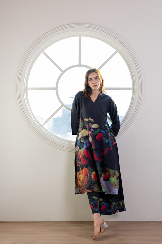Basket of Blooms Kurta Set