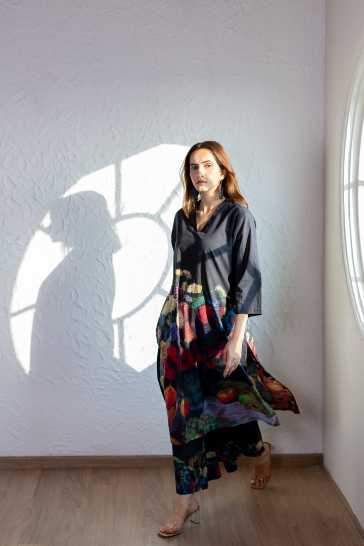 Basket of Blooms Kurta Set