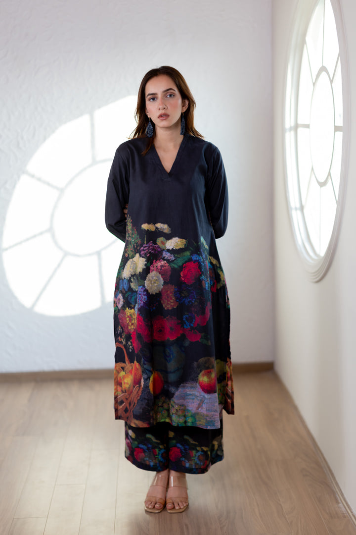 Basket of Blooms Kurta Set