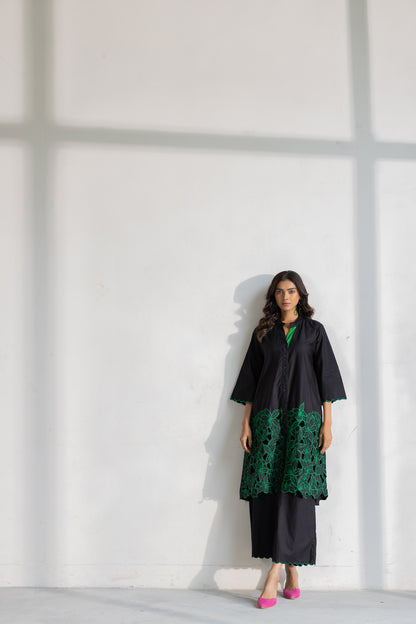 Nightgarden Cutwork Kurta Set