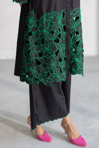 Nightgarden Cutwork Kurta Set