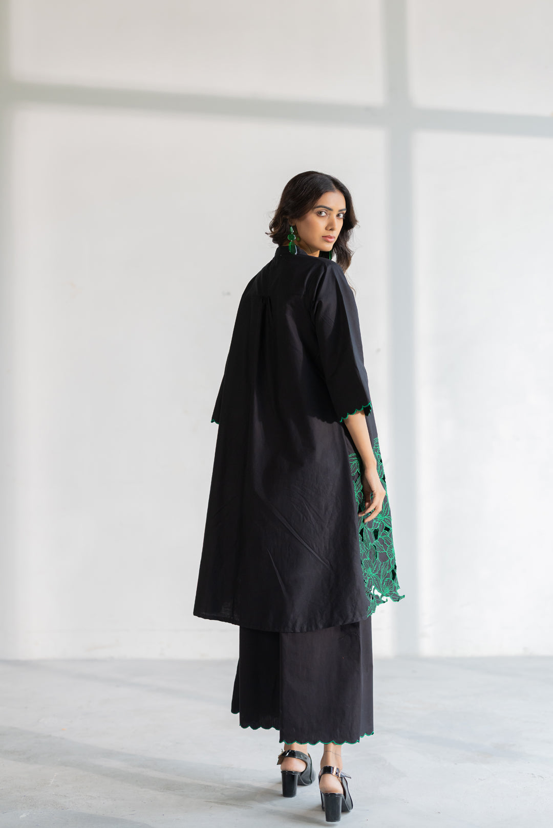 Nightgarden Cutwork Kurta Set
