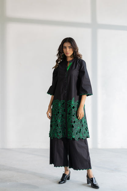Nightgarden Cutwork Kurta Set