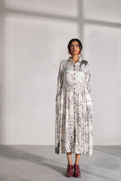 Storybook Safari Shirt Dress