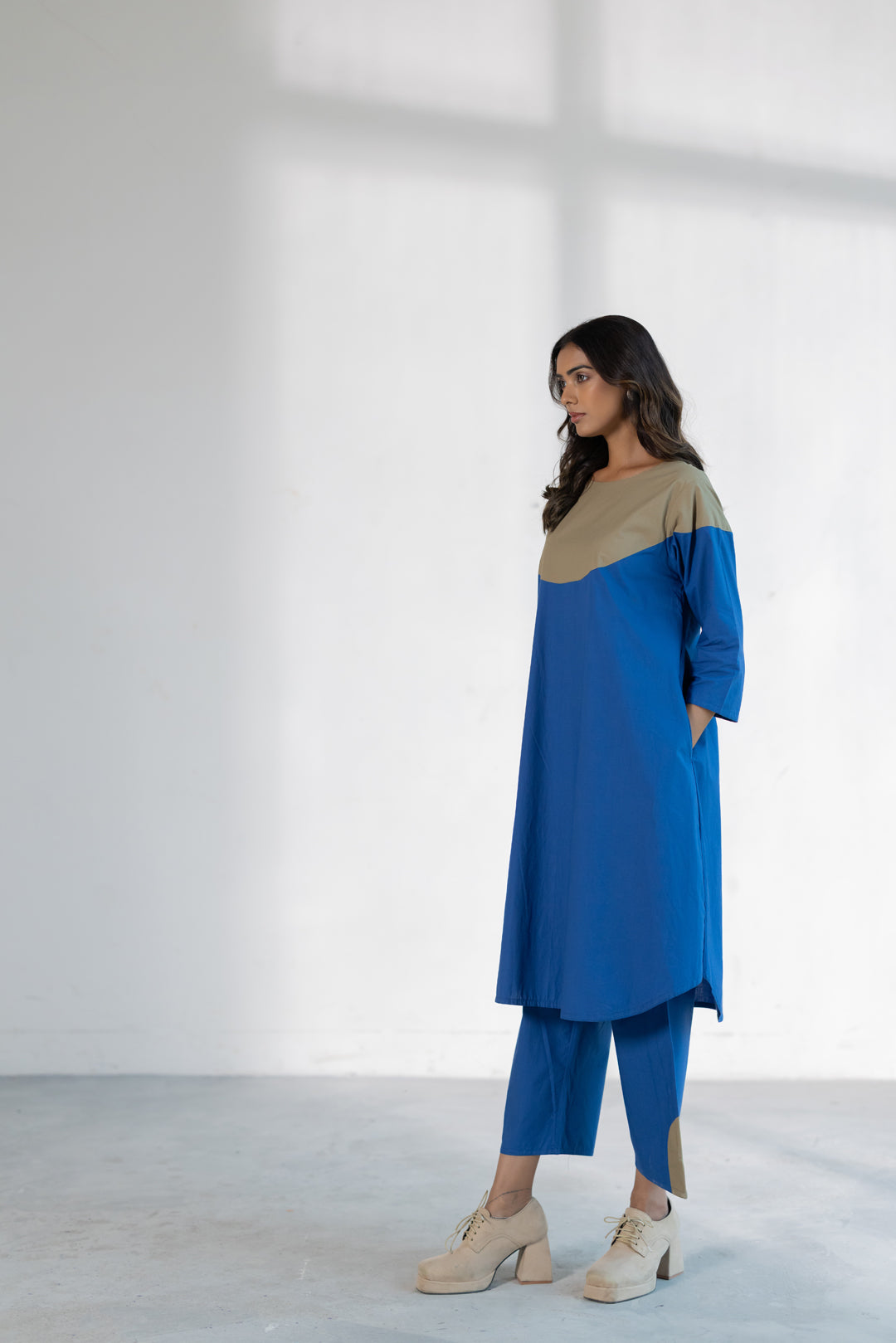 Blue Dune Poplin Co-Ord
