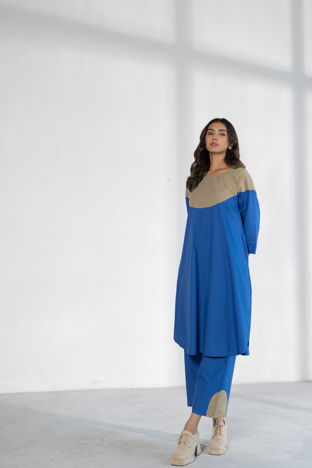 Blue Dune Poplin Co-Ord