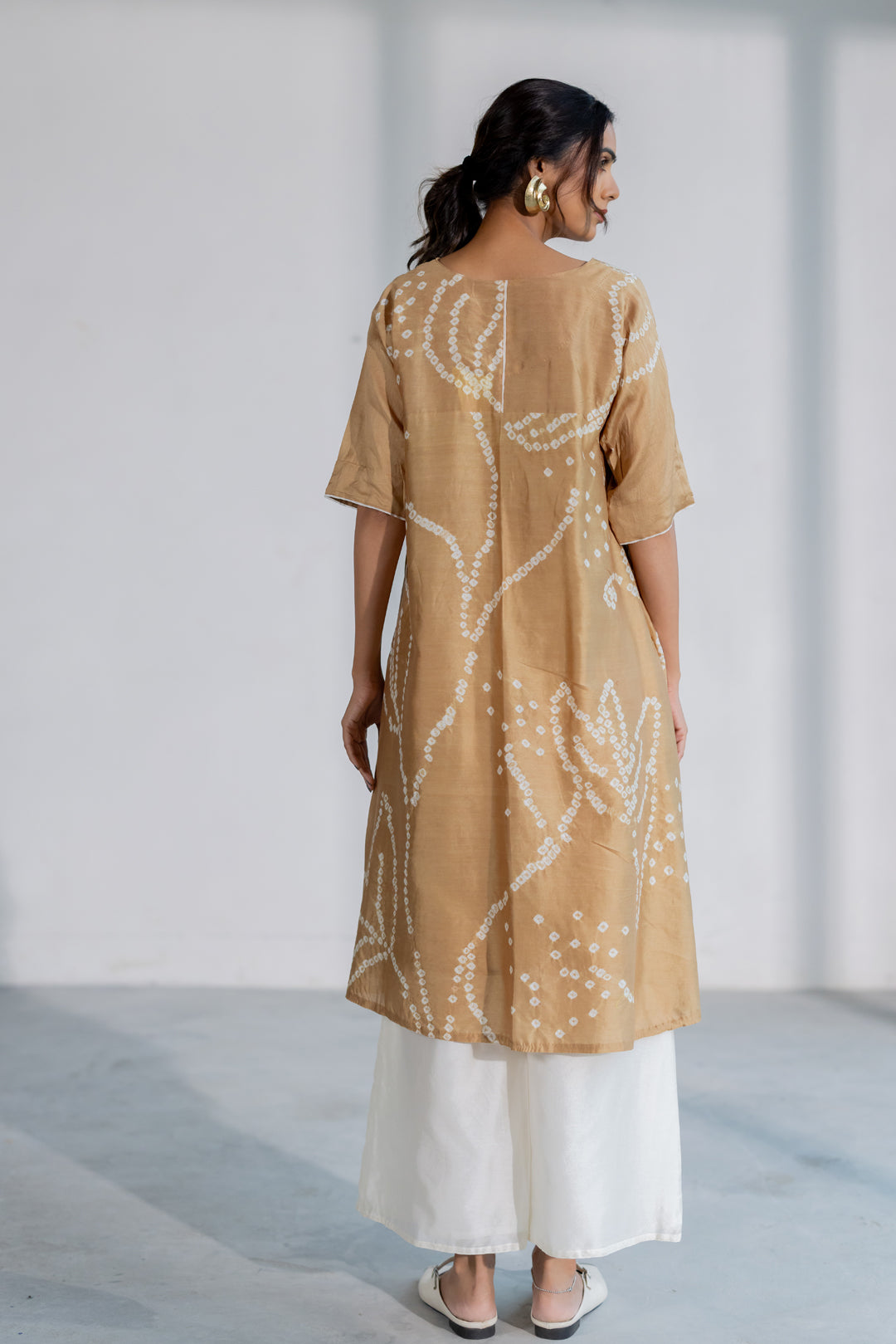 Terra Bandhani Kurta