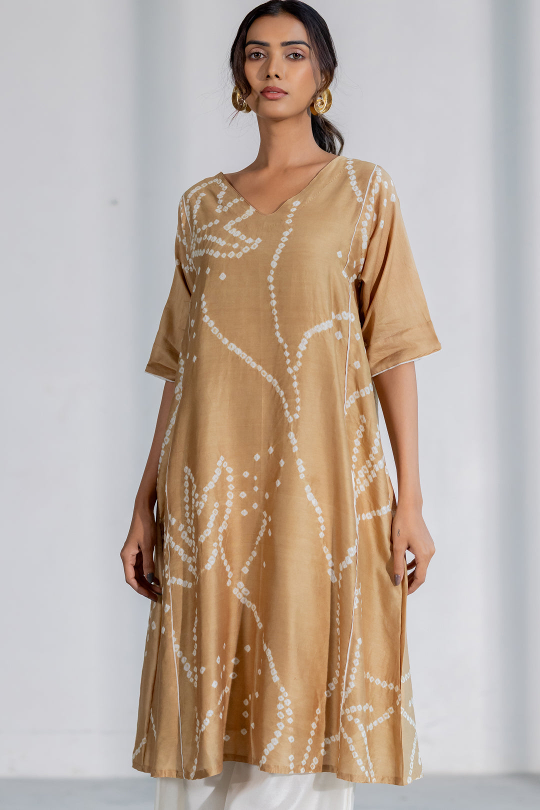Terra Bandhani Kurta