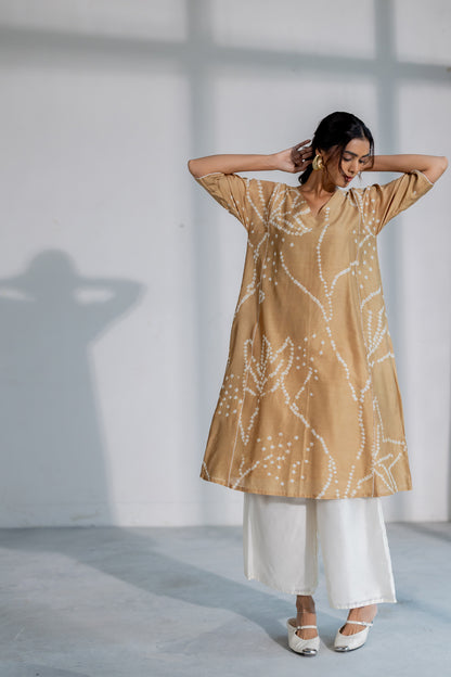 Terra Bandhani Kurta
