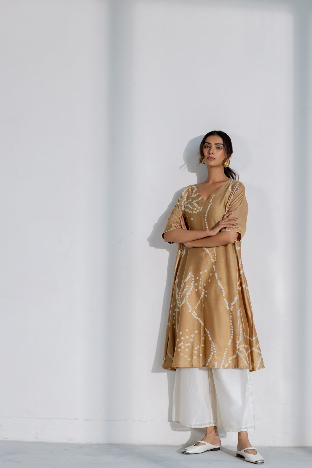 Terra Bandhani Kurta