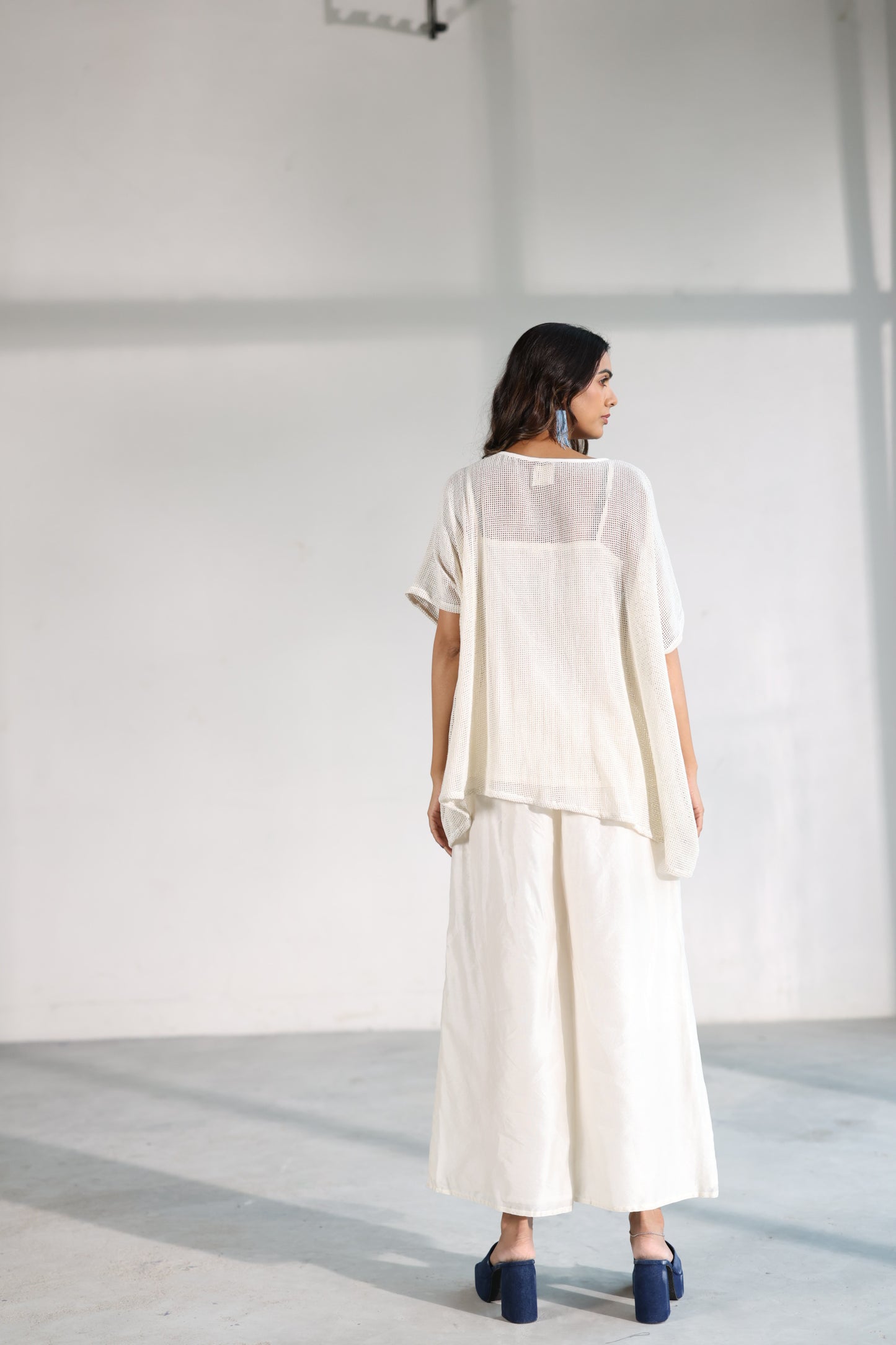 Petalwork Mesh Top