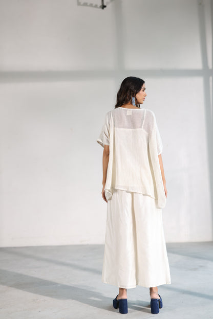Petalwork Mesh Top