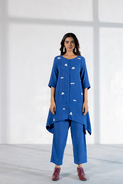 Raindot Embroidered Co-Ord
