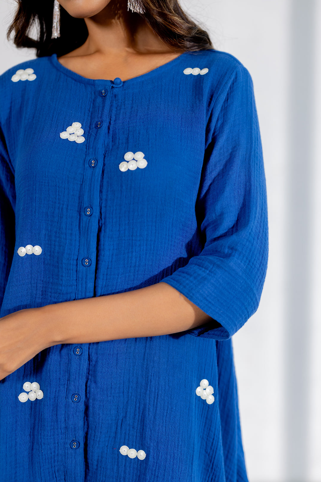 Raindot Embroidered Co-Ord