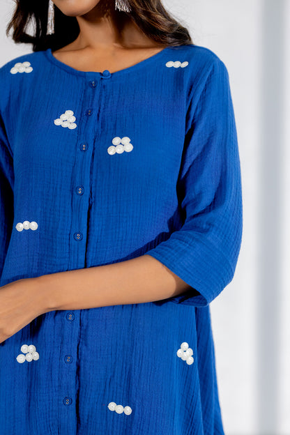 Raindot Embroidered Co-Ord