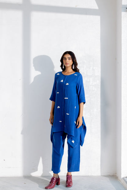 Raindot Embroidered Co-Ord