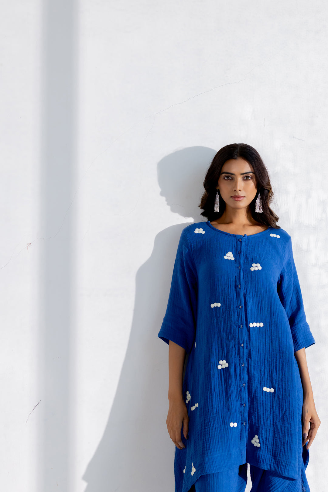 Raindot Embroidered Co-Ord