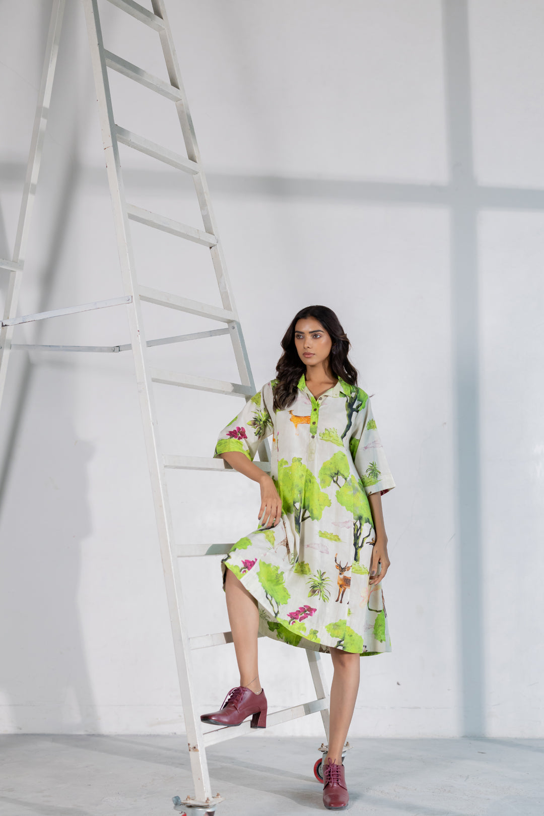 Verdant Safari Dress