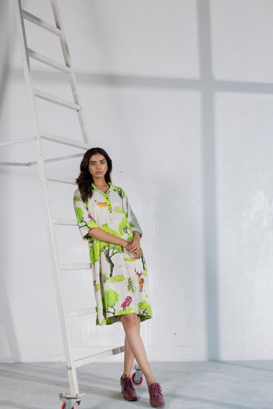 Verdant Safari Dress